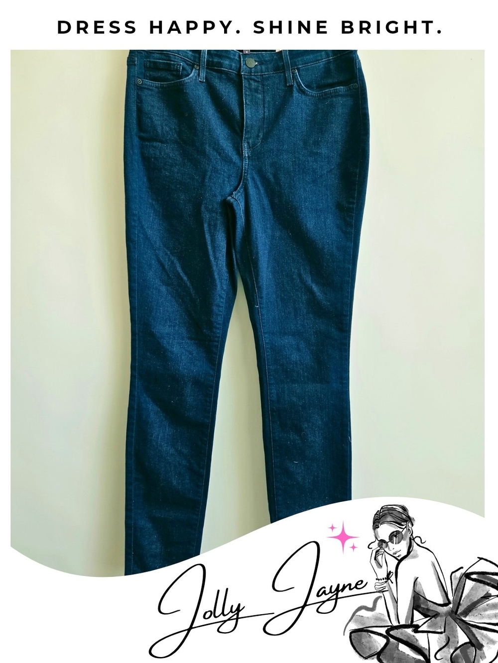 NYDJ Dark Blue Alina Skinny Jeans, NWT, Comfy Brand